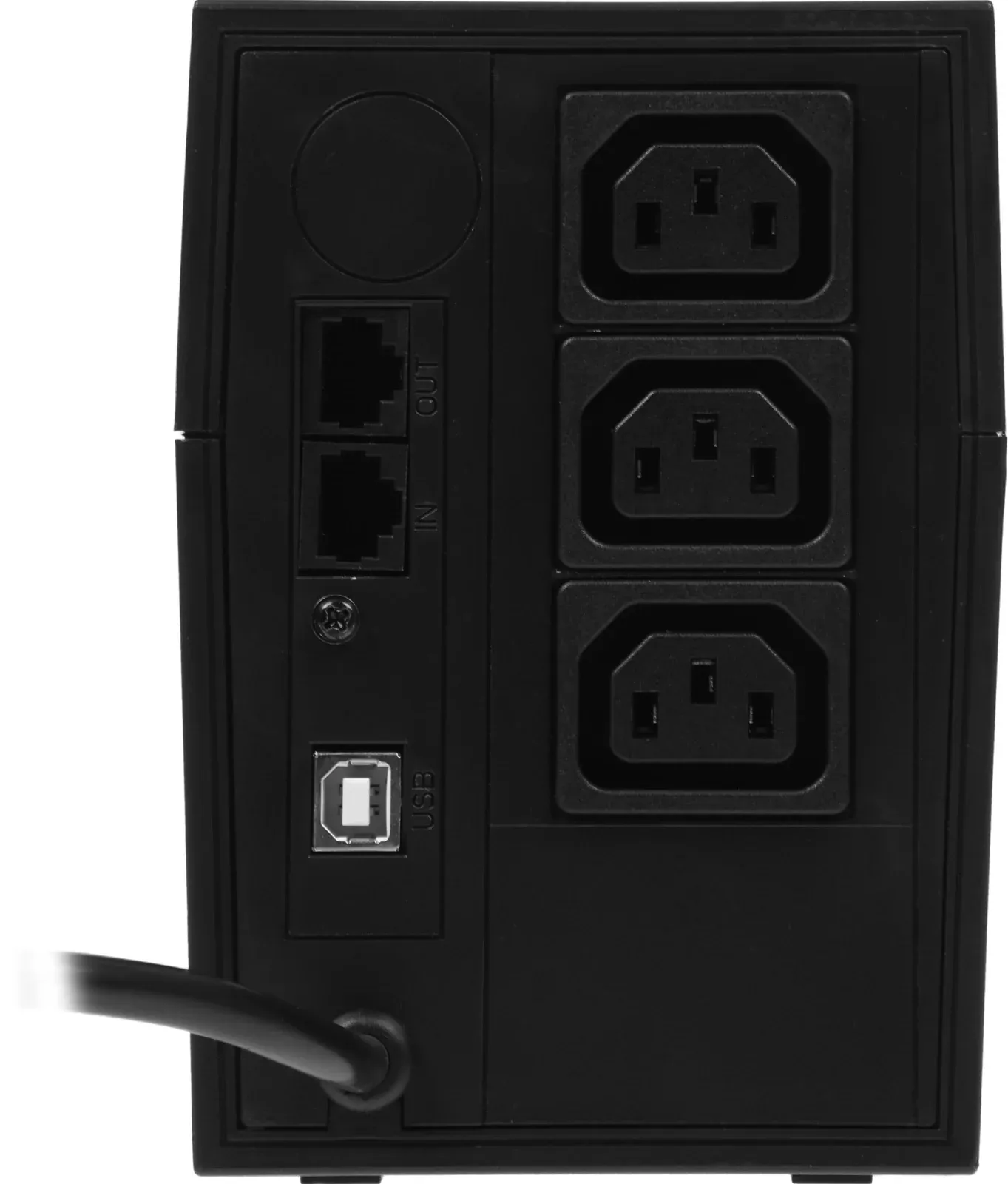 Источник бесперебойного питания Powercom Raptor RPT-600AP 360Вт 600ВА черный - фото 3