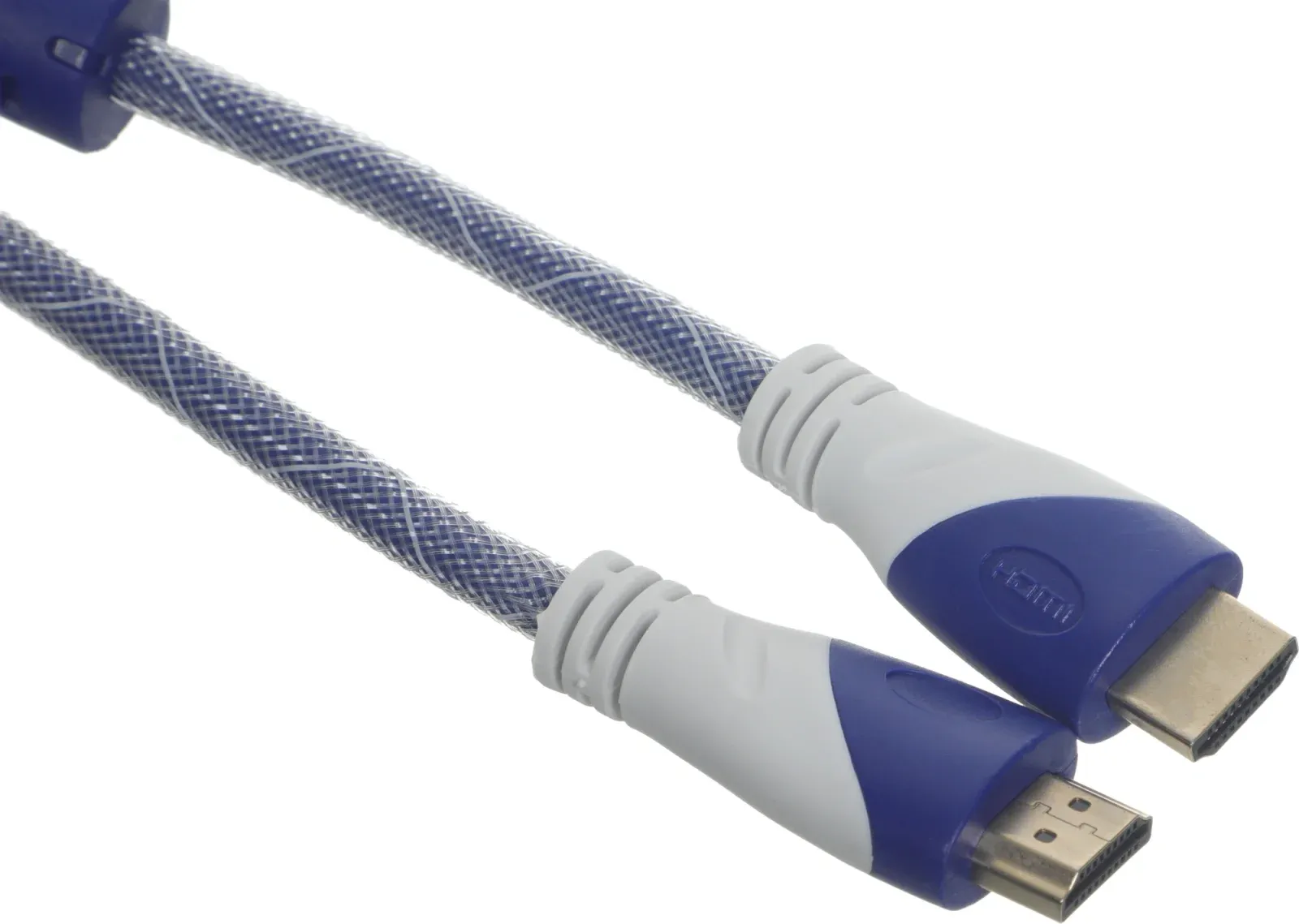 Кабель аудио-видео HDMI m/HDMI m 1.8м. феррит.кольца позолоч.конт. черный - фото 4