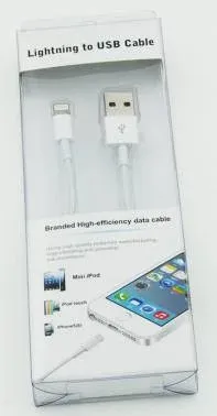 Кабель USB m-Lightning m 1м белый - фото 2