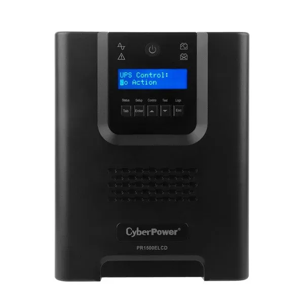 Источник бесперебойного питания Cyberpower PR1500ELCD 1350Вт 1500ВА черный - фото 3