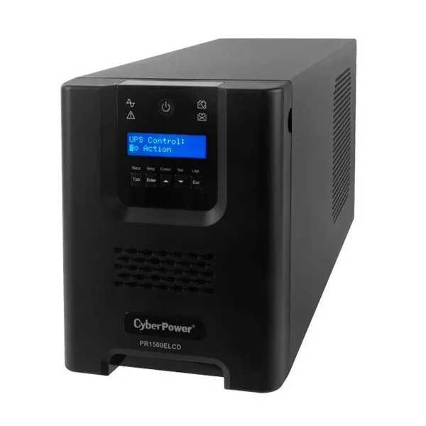 Источник бесперебойного питания Cyberpower PR1500ELCD 1350Вт 1500ВА черный - фото 4