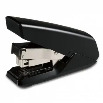 Степлер Kw-Trio 5631black Atomo 24/6 26/6 35листов встроенный антистеплер снижение усилия плоский подгиб скобы черный закрытый - фото 7