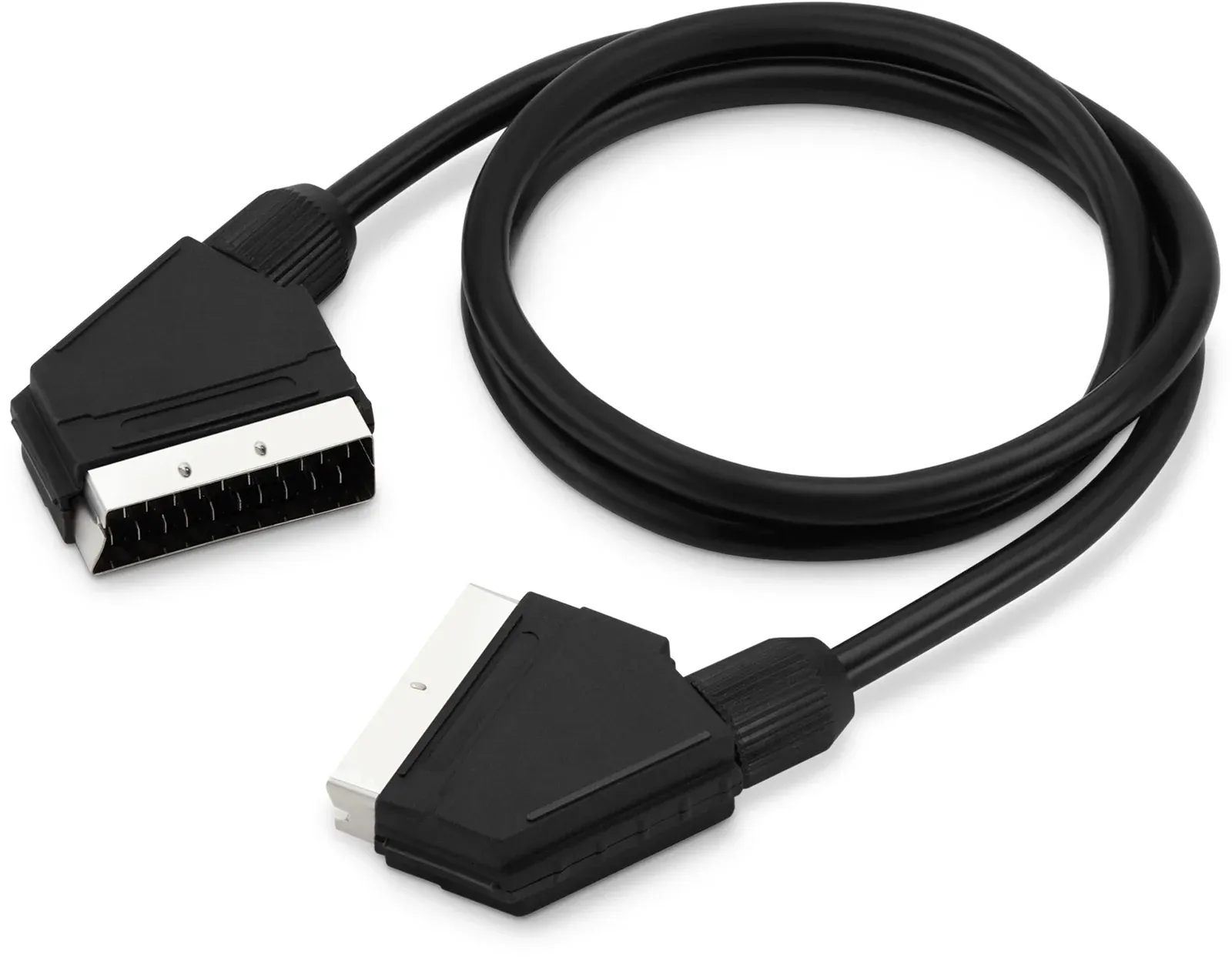 Кабель соединительный аудио-видео Buro SCART m/SCART m 1м. черный BSC001-B-1 - фото 4