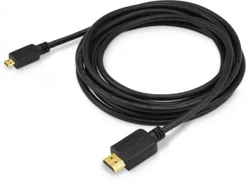 Кабель аудио-видео Buro HDMI 1.4 HDMI m/Micro HDMI m 3м. черный MICROHDMI-3M - фото 4