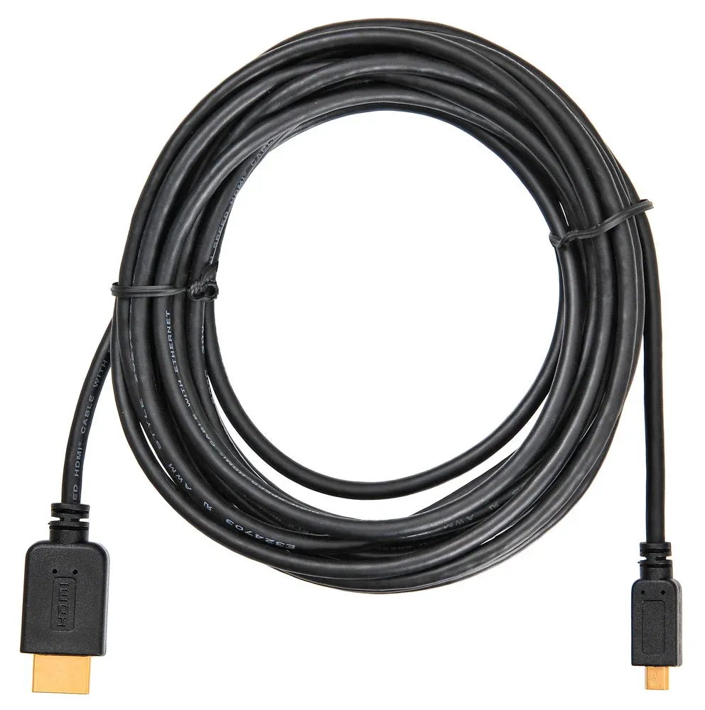 Кабель аудио-видео Buro HDMI 1.4 HDMI m/Micro HDMI m 5м. черный MICROHDMI-5M - фото 3