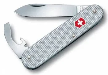 Нож перочинный Victorinox Alox Bantam 0.2300.26 84мм 5функц. серебристый карт.коробка - фото 2