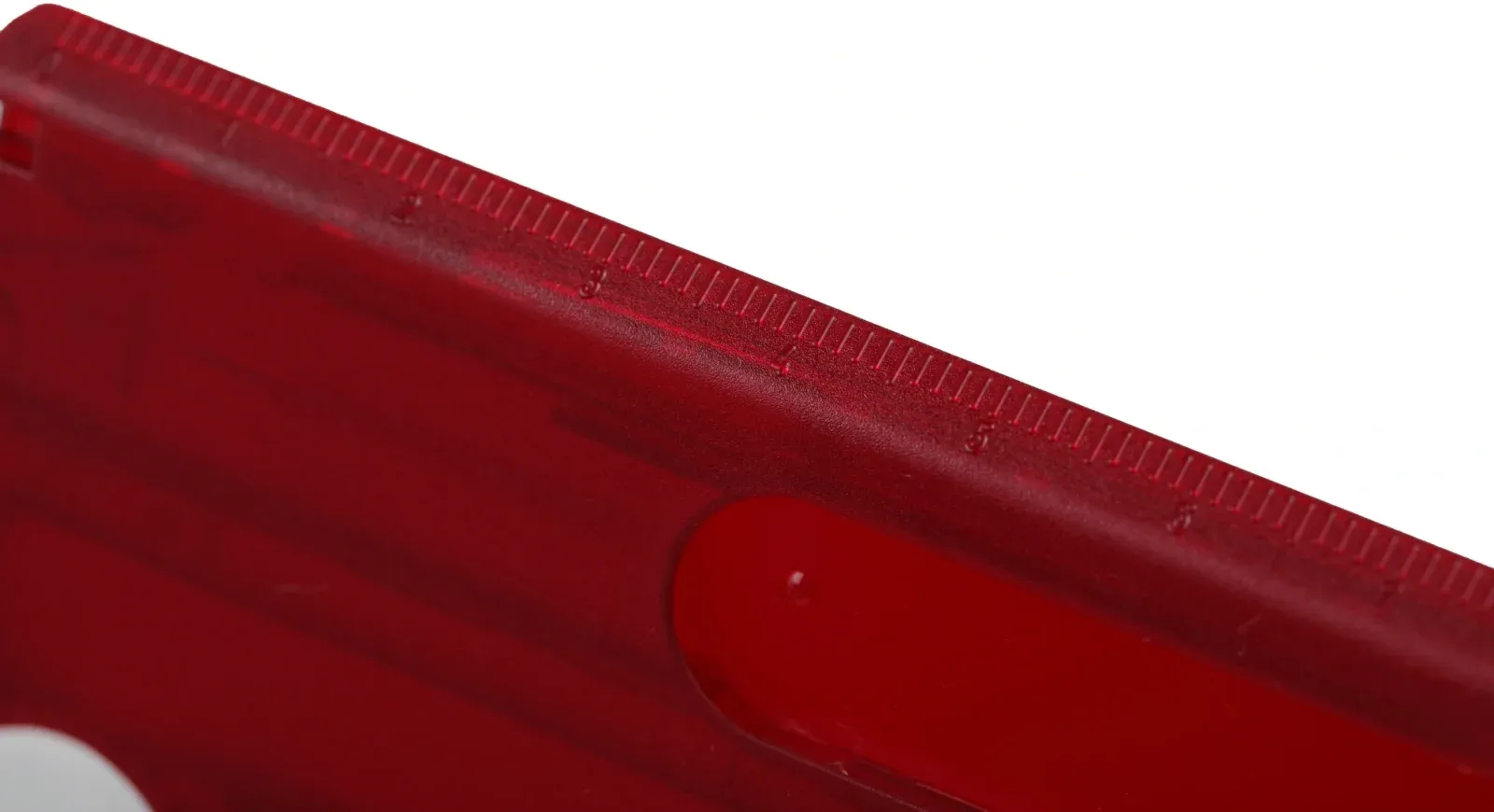 Швейцарские карты VICTORINOX SwissCard Lite красный полупрозрачный - фото 4