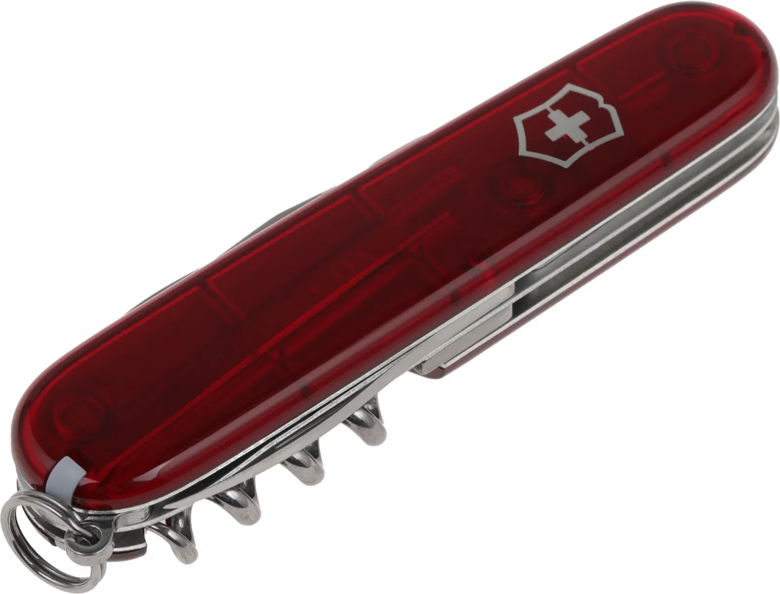 Ножи перочинные VICTORINOX Spartan красный полупрозрачный - фото 2