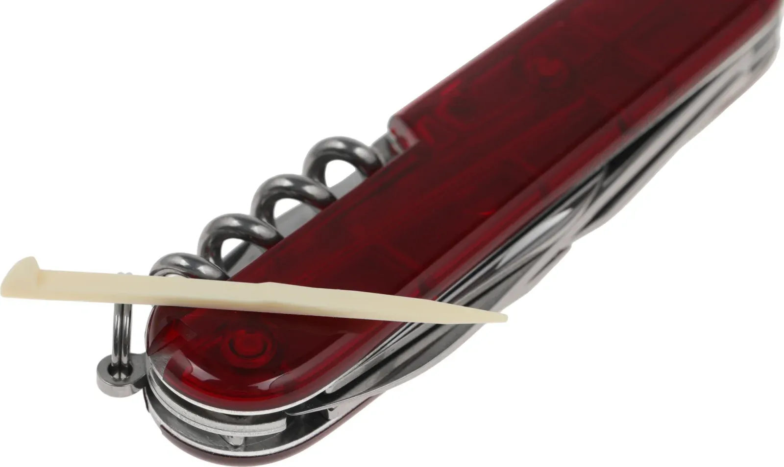 Ножи перочинные VICTORINOX Spartan красный полупрозрачный - фото 4