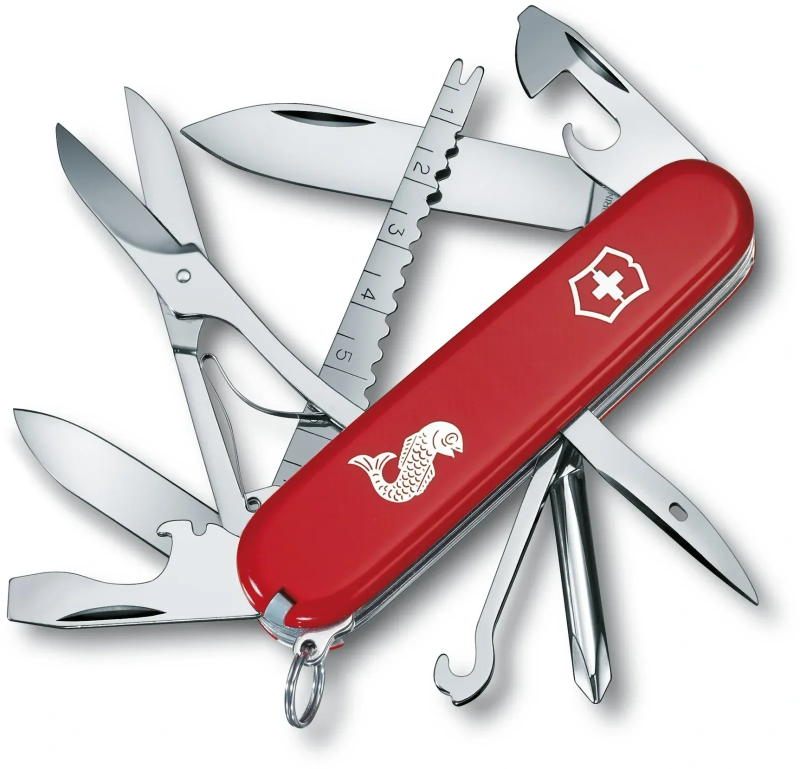 Ножи перочинные VICTORINOX Fisherman красный - фото 1