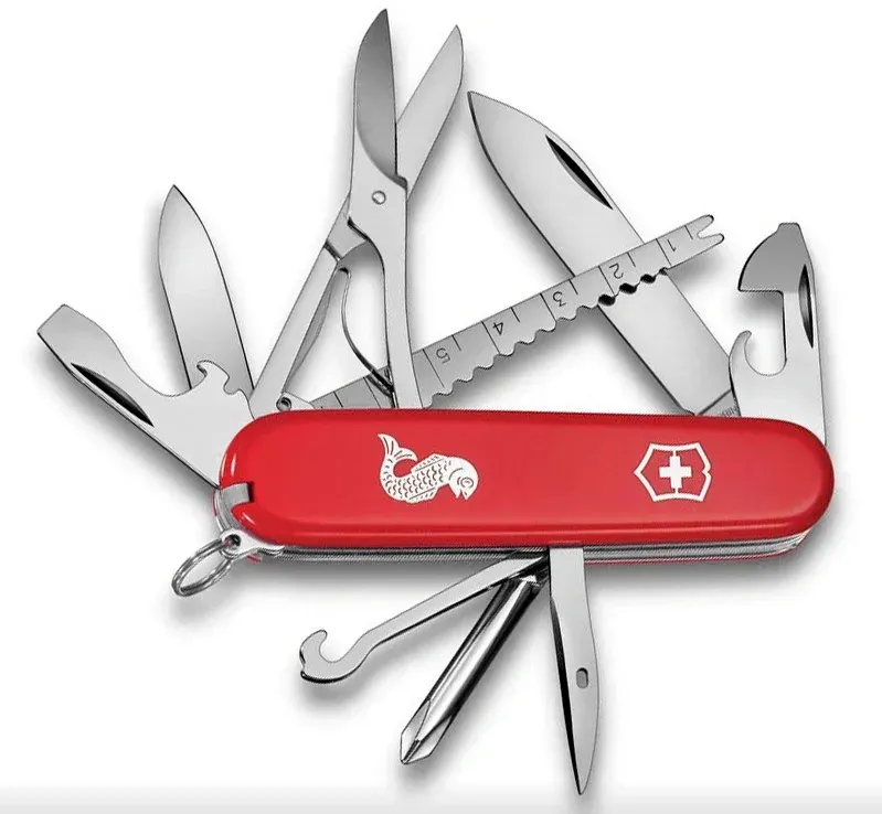 Ножи перочинные VICTORINOX Fisherman красный - фото 3