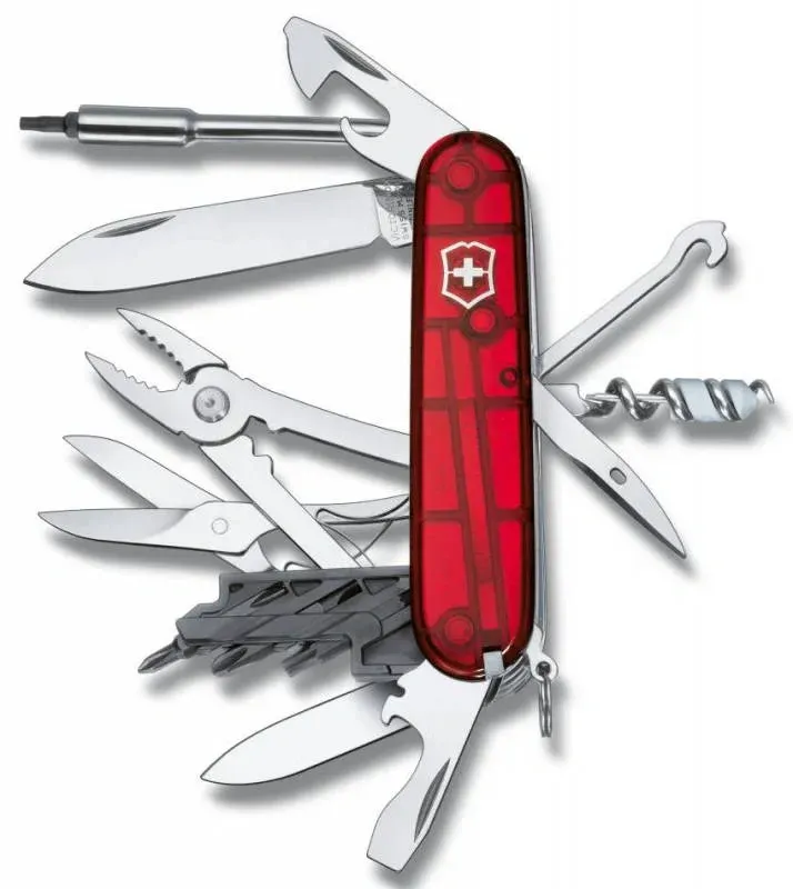 Ножи перочинные VICTORINOX CyberTool M красный - фото 1