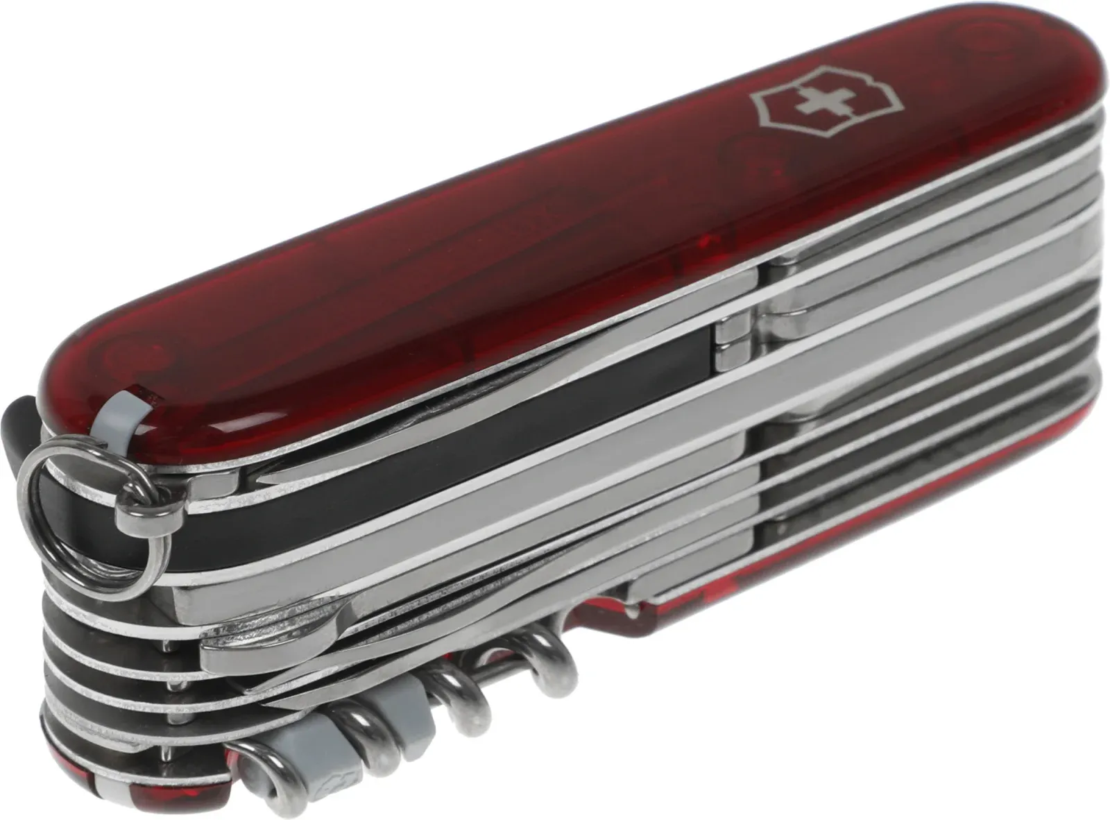 Ножи перочинные VICTORINOX CyberTool L красный полупрозрачный - фото 1