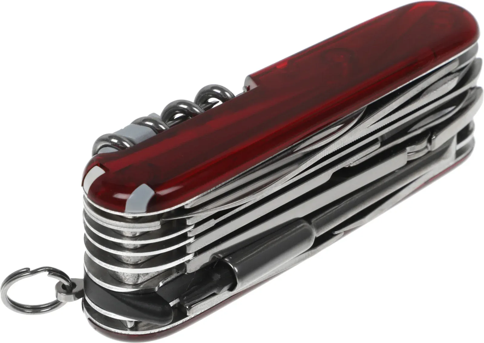 Ножи перочинные VICTORINOX CyberTool L красный полупрозрачный - фото 2
