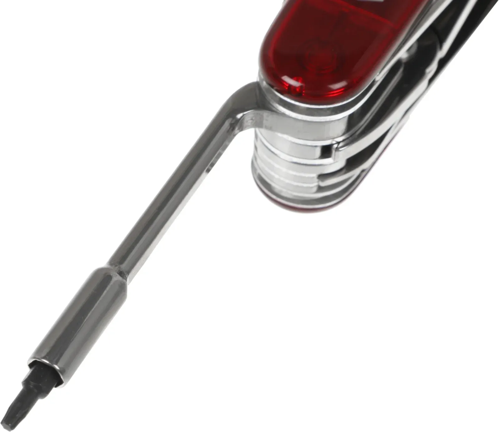 Ножи перочинные VICTORINOX CyberTool L красный полупрозрачный - фото 4