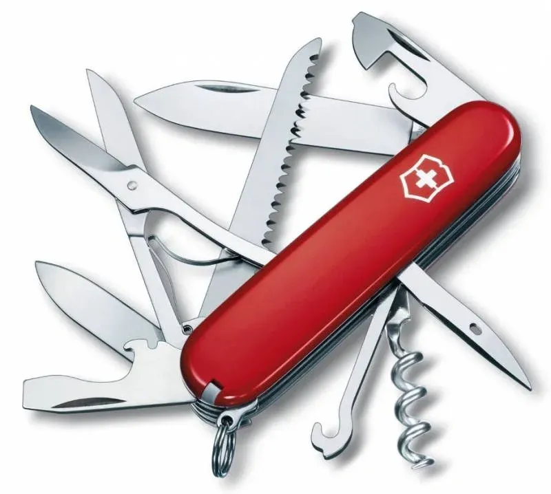 Ножи перочинные VICTORINOX Huntsman красный - фото 1