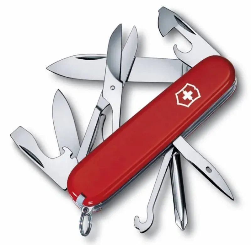 Ножи перочинные VICTORINOX Super Tinker красный - фото 1