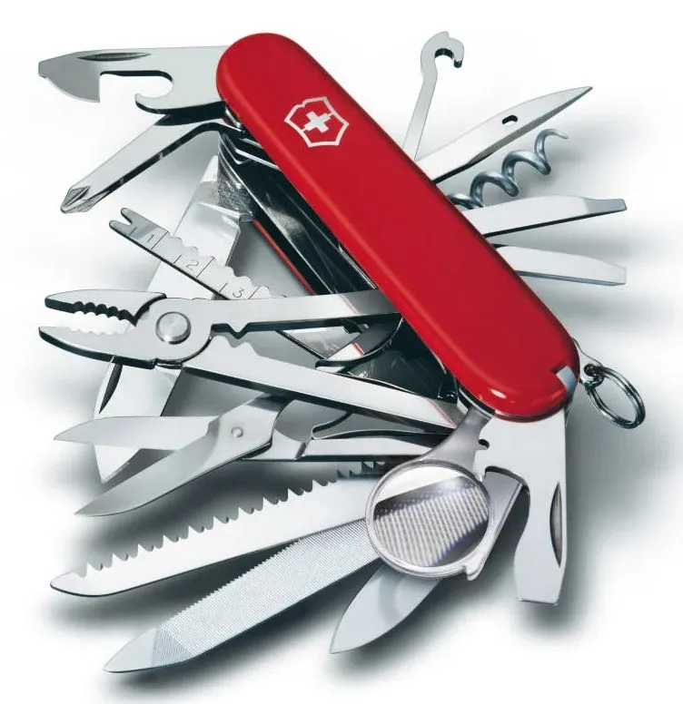 Ножи перочинные VICTORINOX SwissChamp красный - фото 2