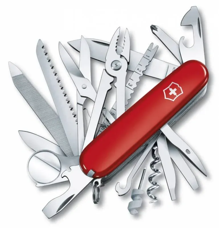 Ножи перочинные VICTORINOX SwissChamp красный - фото 3