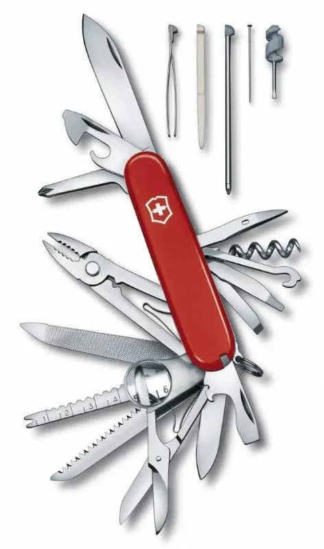 Ножи перочинные VICTORINOX SwissChamp красный - фото 4