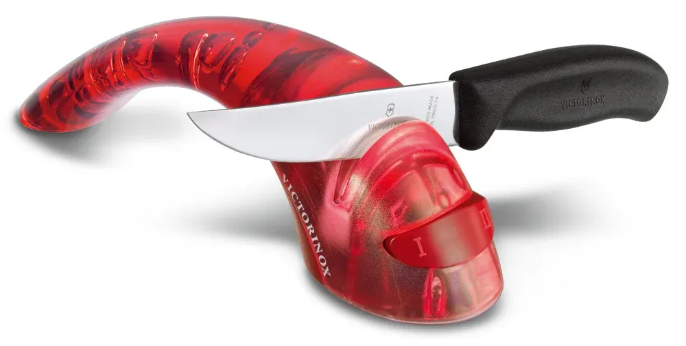 Точилка Victorinox Ceramic для кухонных ножей красный полупрозрачный 7.8721 - фото 7
