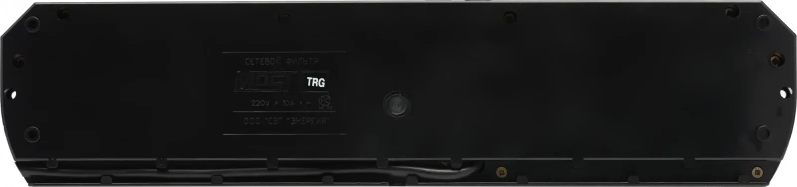 Сетевой фильтр Most TRG 2м 10 розеток черный коробка - фото 4