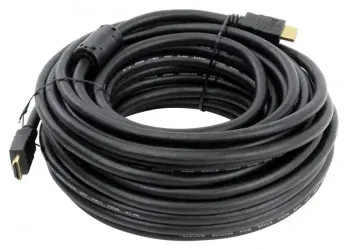 Кабель аудио-видео Ningbo HDMI m/HDMI m 15м. черный - фото 2
