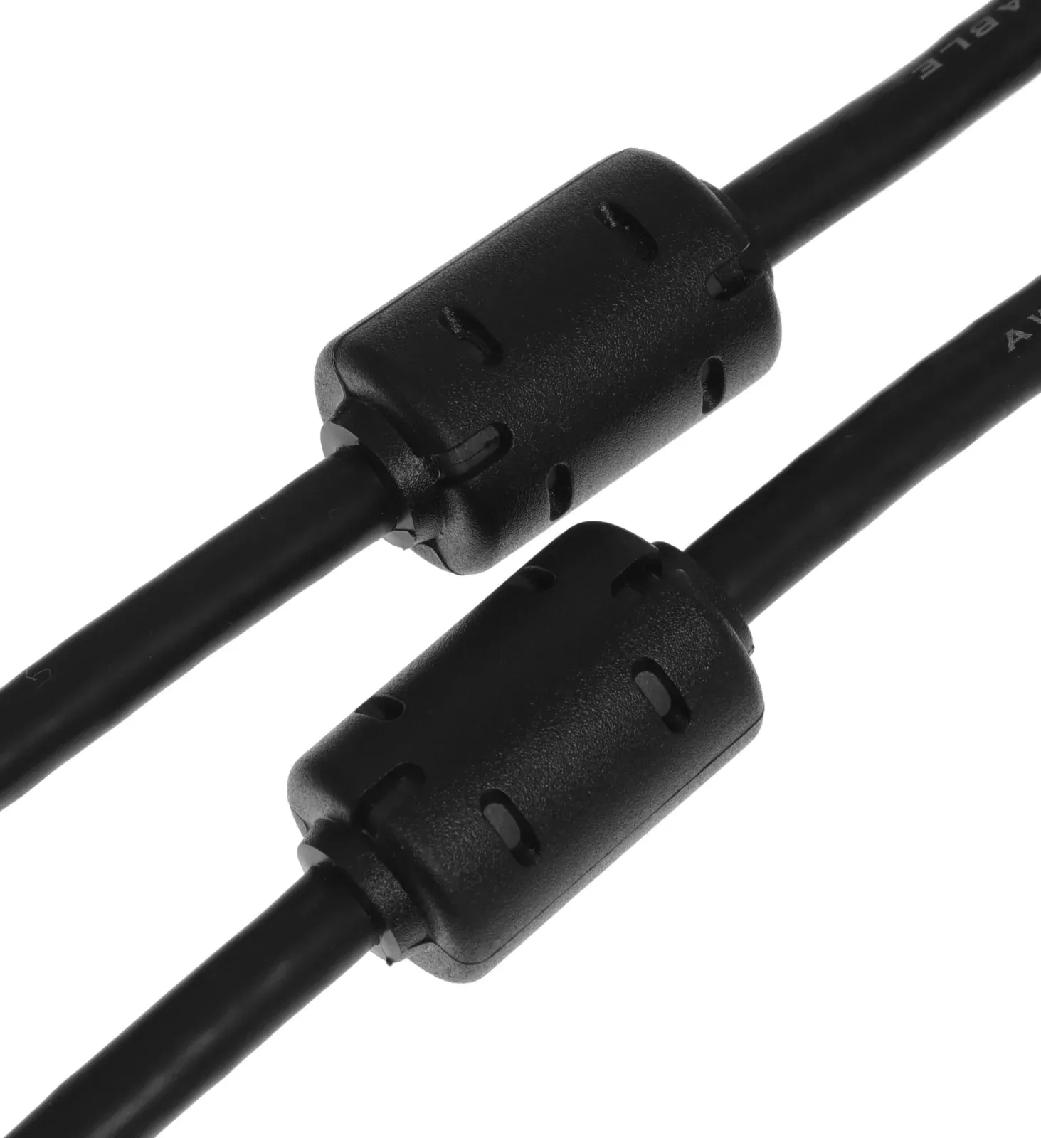 Кабель аудио-видео Ningbo HDMI m/HDMI m 3м. феррит.кольца позолоч.конт. черный HDMI-3M-MGVER1.4 - фото 4