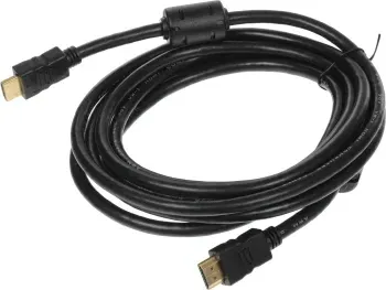 Кабель аудио-видео Ningbo HDMI m/HDMI m 3м. феррит.кольца позолоч.конт. черный HDMI-3M-MGVER1.4 - фото 6