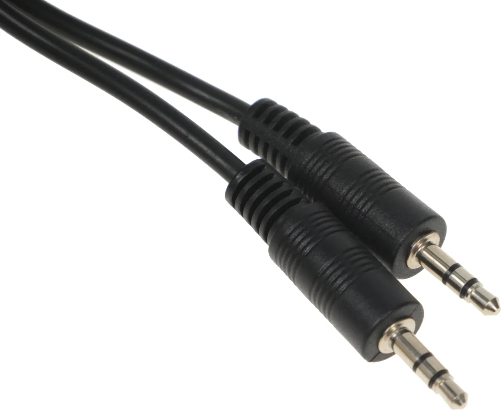 Кабель аудио Ningbo JAAC002-1.5 Jack 3.5 m/Jack 3.5 m 1.5м. черный - фото 2