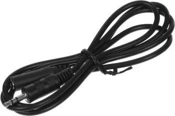 Кабель аудио Ningbo JAAC003-1 Jack 3.5 m/Jack 3.5 f 1м. черный - фото 5