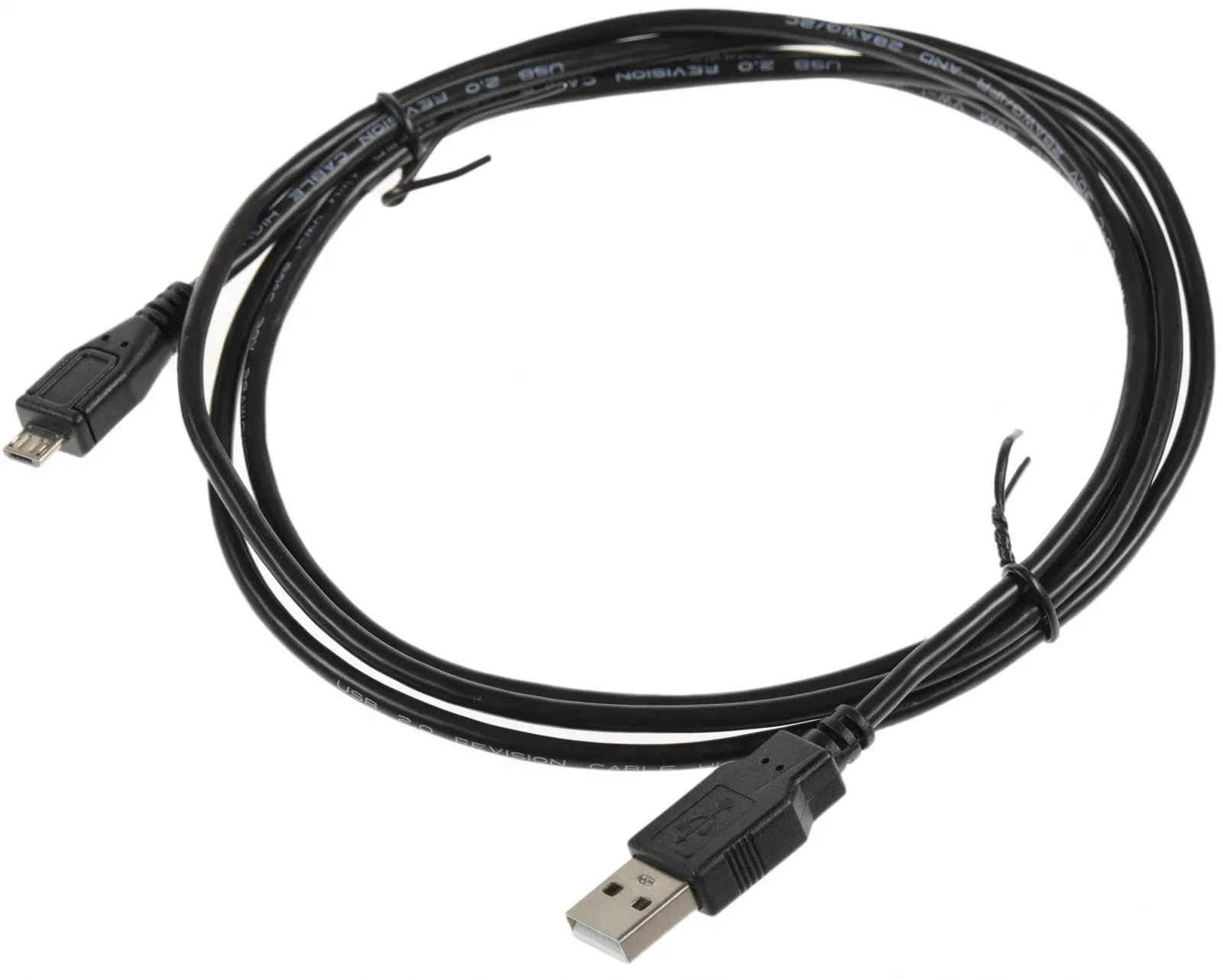 Кабель Ningbo USB m-micro USB m 1.5м черный - фото 3