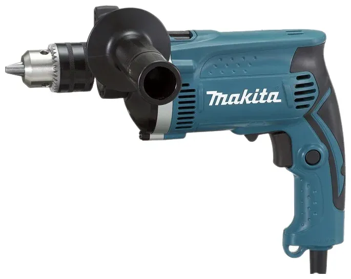 Дрель ударная Makita HP1630 710Вт патрон:кулачковый реверс - фото 1