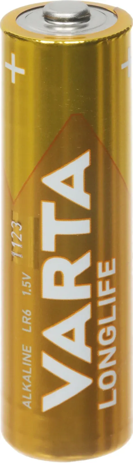 Батарея Varta Longlife LR6 Alkaline AA 2шт блистер - фото 4