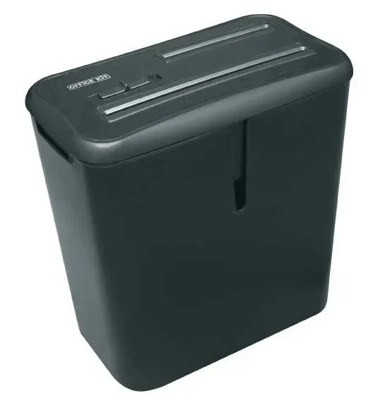 Шредер Office Kit S30 секр.P-4 фрагменты 6лист. 14лтр. скобы пл.карты CD - фото 1
