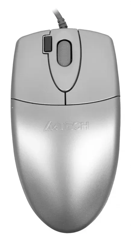 Мышь A4Tech OP-620D серебристый оптическая 1200dpi USB 4but OP-620D SILVER USB - фото 4