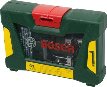 Набор принадлежностей Bosch V-line 41 предмет жесткий кейс - фото 7