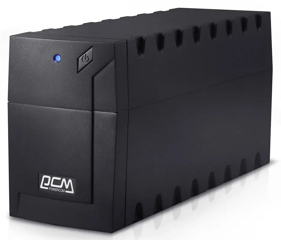 Источник бесперебойного питания Powercom Raptor RPT-1000A EURO 600Вт 1000ВА черный - фото 2