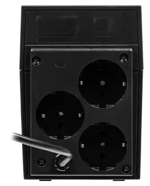 Источник бесперебойного питания Powercom Raptor RPT-1000A EURO 600Вт 1000ВА черный - фото 3