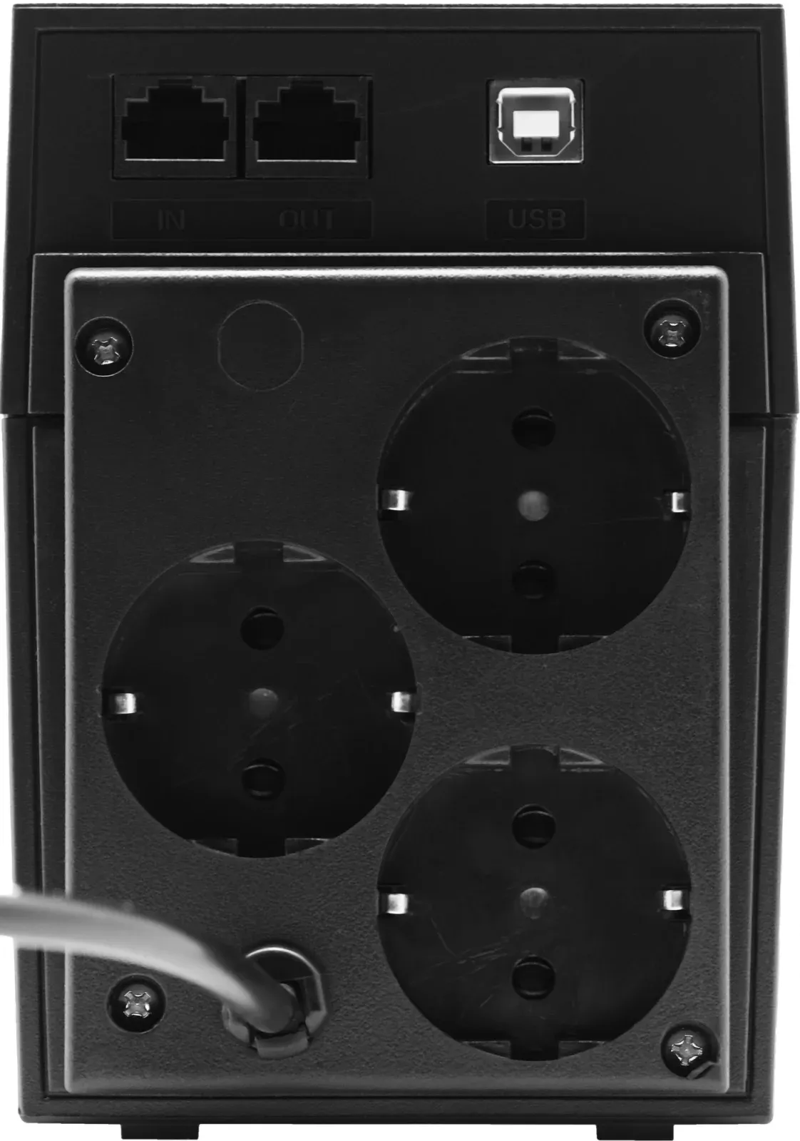 Источник бесперебойного питания Powercom RPT-600AP EURO 360Вт 600ВА - фото 3