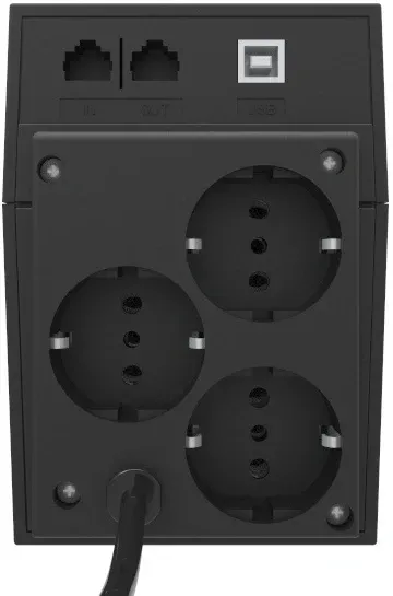 Источник бесперебойного питания Powercom RPT-800AP EURO 480Вт 800ВА - фото 2
