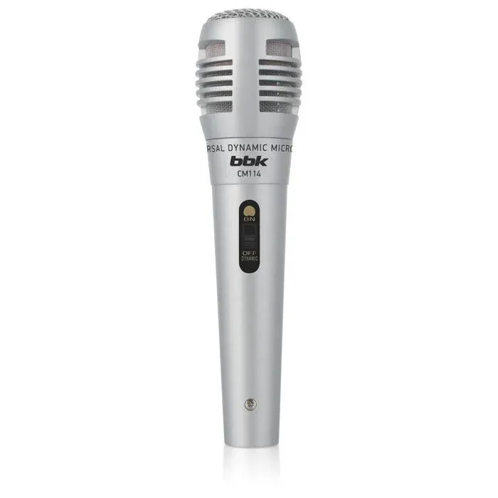 Микрофоны BBK CM114 серебристый