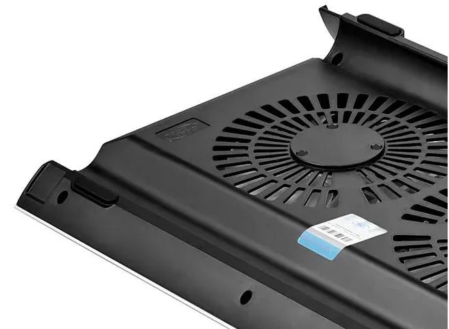 Подставка для ноутбука Deepcool N8 DP-N24N-N8SR 17 380x278x55мм 25дБ 3xUSB 2x 140ммFAN 1244г алюминий серебристый - фото 3