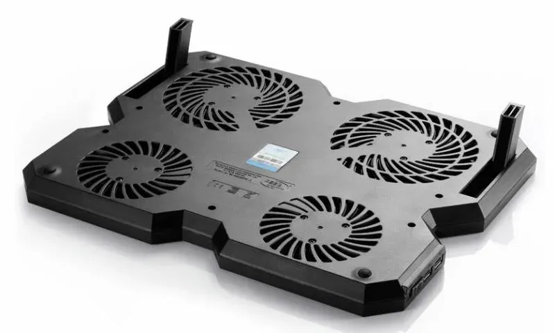 Подставка для ноутбука Deepcool Multi Core X6 DP-N422-MCX6 15.6 380x295x24мм 30.9дБ 2xUSB 4x 900г черный