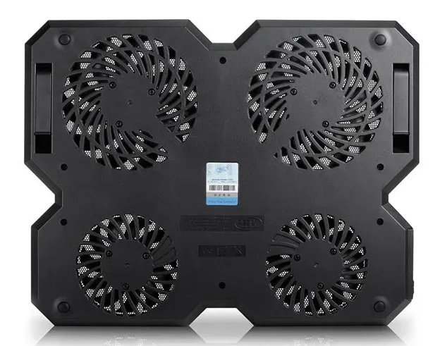 Подставка для ноутбука Deepcool Multi Core X6 DP-N422-MCX6 15.6 380x295x24мм 30.9дБ 2xUSB 4x 900г черный - фото 3