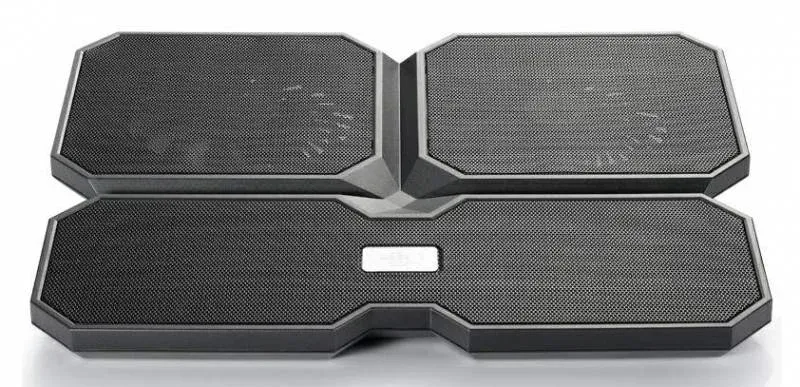 Подставка для ноутбука Deepcool Multi Core X6 DP-N422-MCX6 15.6 380x295x24мм 30.9дБ 2xUSB 4x 900г черный - фото 4