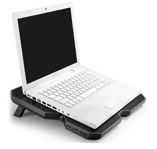 Подставка для ноутбука Deepcool Multi Core X6 DP-N422-MCX6 15.6 380x295x24мм 30.9дБ 2xUSB 4x 900г черный - фото 7
