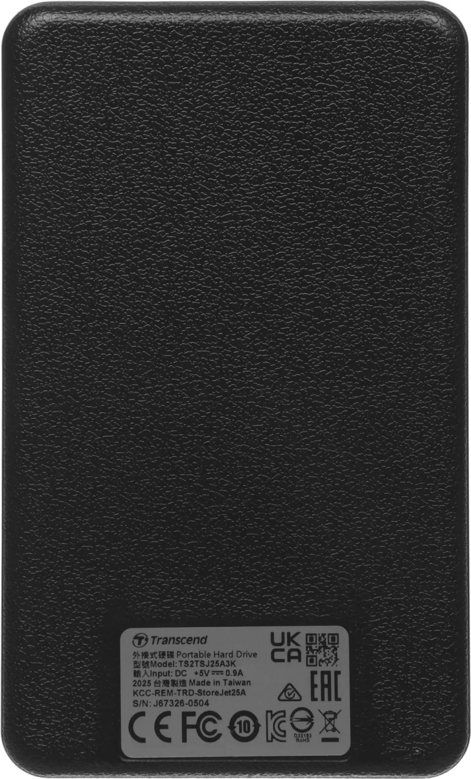 USB TRANSCEND TS2TSJ25A3K черный - фото 2