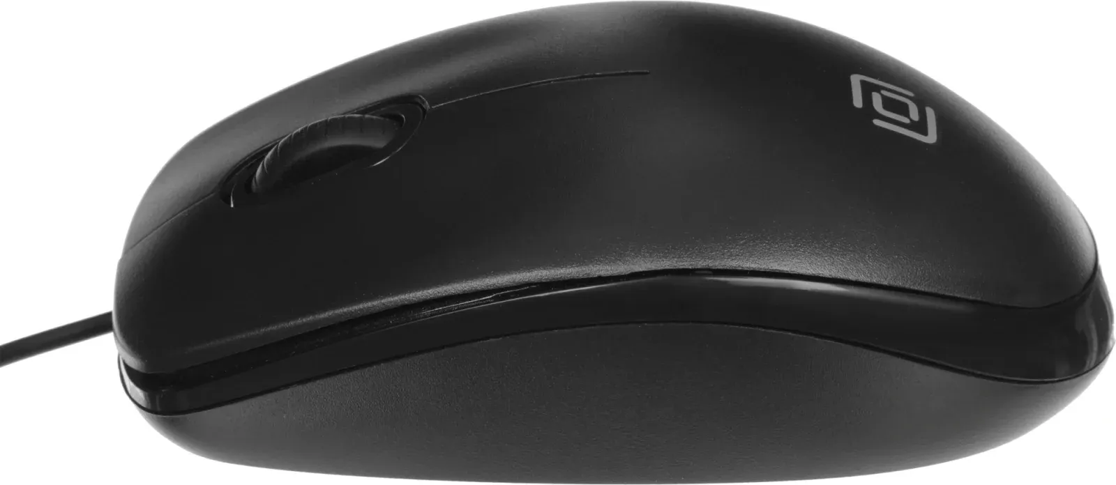 Мышь Оклик 195M for business черный оптическая 1200dpi USB 3but M218 Black - фото 6