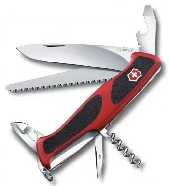 Ножи перочинные VICTORINOX RangerGrip 55 красный - фото 3